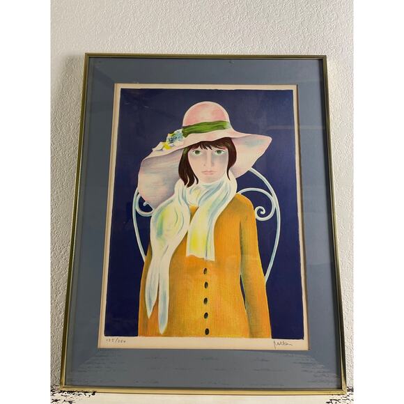 Original LTD Signed Jorge Rollan Lithograph Art - Picture 1 of 6